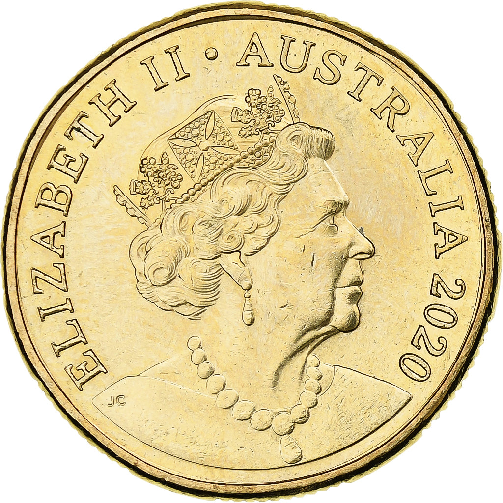 Australia, Dollar, Qantas, 2020, Bronze-Aluminium, AU(55-58)