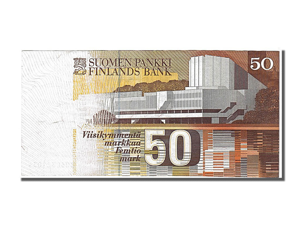 Finland, 50 Markkaa, 1986, KM #118, AU(55-58)