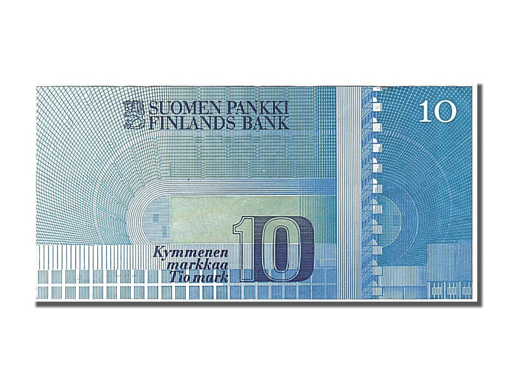 Finland, 10 Markkaa, 1986, KM #113a, AU(55-58)