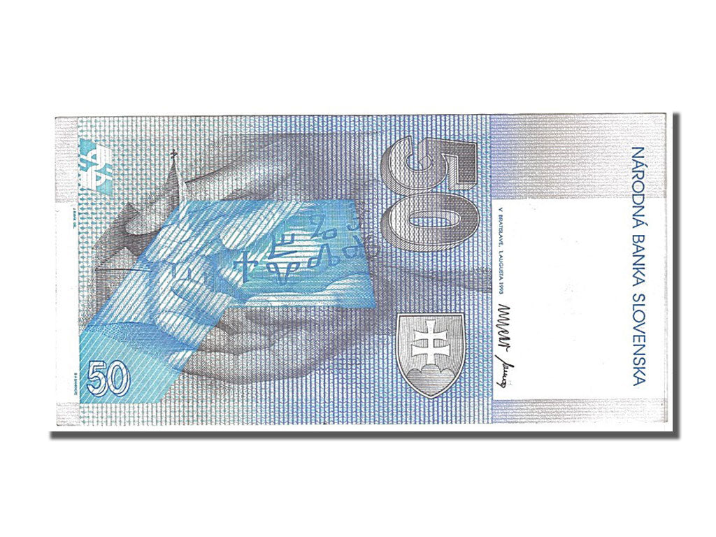 Slovakia, 50 Korun, 1993, KM #21a, 1993-08-01, UNC(63), C