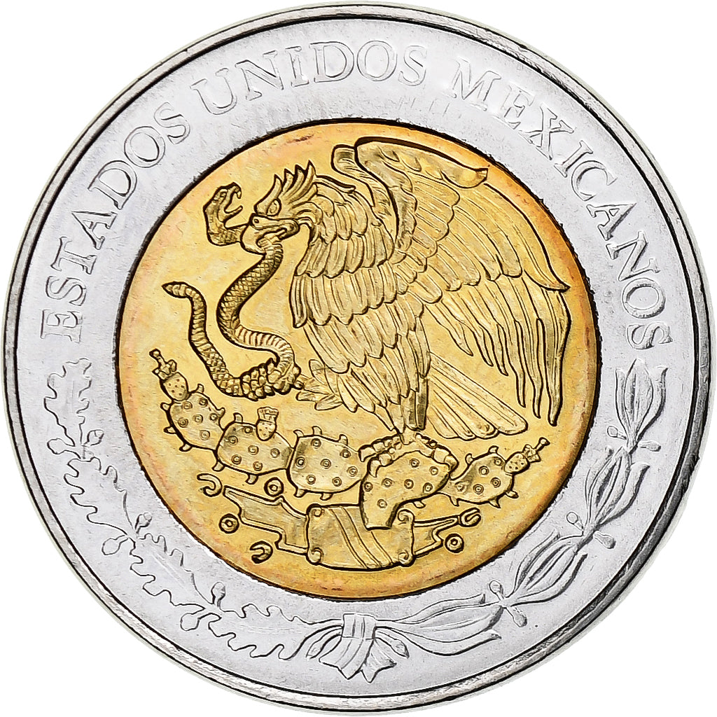 Mexique, 5 Pesos, Centenaire de la Révolution, 2008, Mexico City