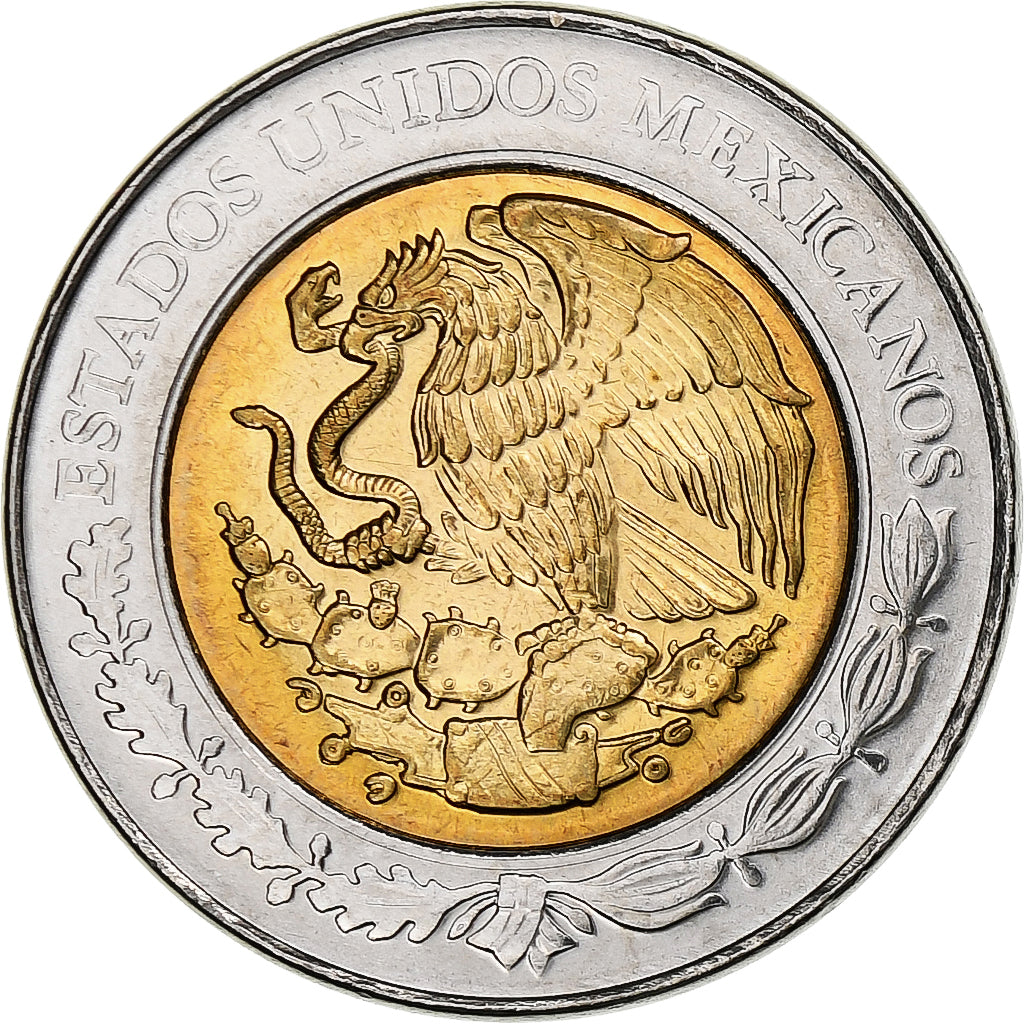 Messico, 5 Pesos, Bicentenaire de l'indépendance de Mexico, 2009, Mexico City