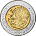 Mexico, 5 Pesos, Bicentenaire de l'indépendance de Mexico, 2009, Mexico City