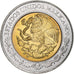 Mexico, 5 Pesos, Bicentenaire de l'indépendance de Mexico, 2009, Mexico City