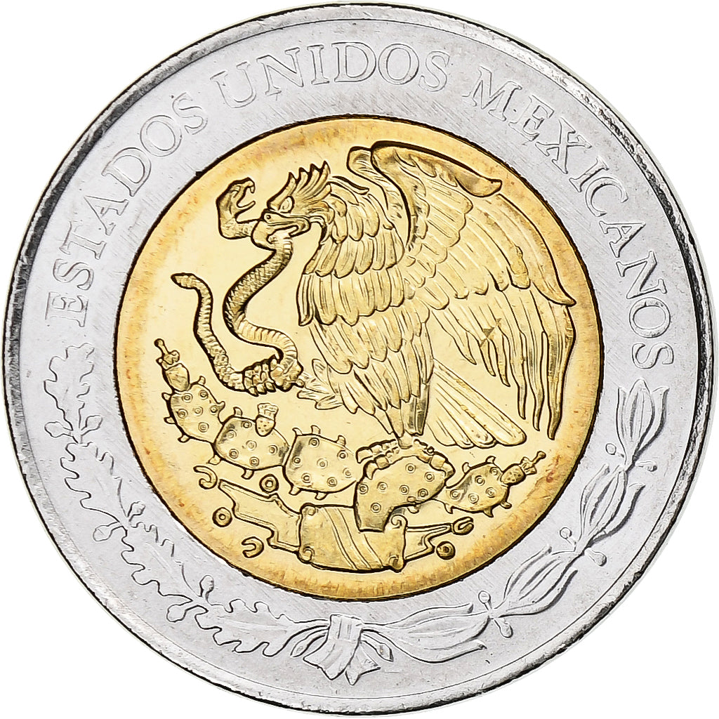 Mexico, 5 Pesos, Jose Maria Morelos, 2010, Mexico City, Bi-Metallic, MS(63)