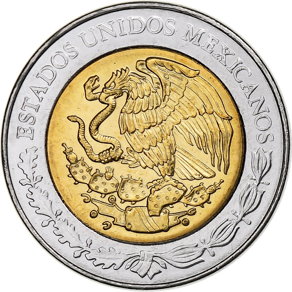 Mexico, 5 Pesos, Heriberto Jara, 2008, Mexico City, Bi-Metallic, MS(63), KM:901