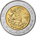 Mexico, 5 Pesos, Heriberto Jara, 2008, Mexico City, Bimetaliczny, MS(63), KM:901