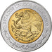 Mexique, 5 Pesos, Miguel Hidalgo y Costilla, 2010, Mexico City, Bimétallique