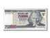 Turkey, 250,000 Lira, 1970, KM #207, AU(50-53), A