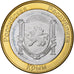 Ukraine, 100 Rubles, Unofficial, 2014, Russian Crimea, Bi-Metallic, MS(63)