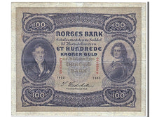 Norway, 100 Kroner, 1933, UNC(60-62), A