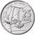 Seychelles, 25 Cents, 2021, Stainless Steel, MS(63)