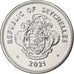 Seychelles, Rupee, 2021, Acciaio placcato nichel, SPL