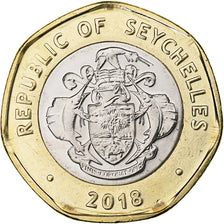 Seychelles, 10 Rupees, 2018, Bi-Metallic, MS(63)
