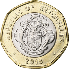 Seicheles, 10 Rupees, 2018, Bimetálico, MS(63)