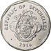 Seychelles, 5 Rupees, 2016, Nickel plaqué acier, SPL