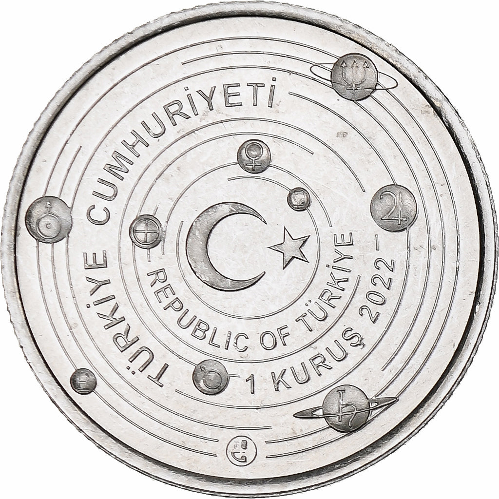 Turchia, Kurus, Venus, 2022, Istanbul, Alluminio, SPL