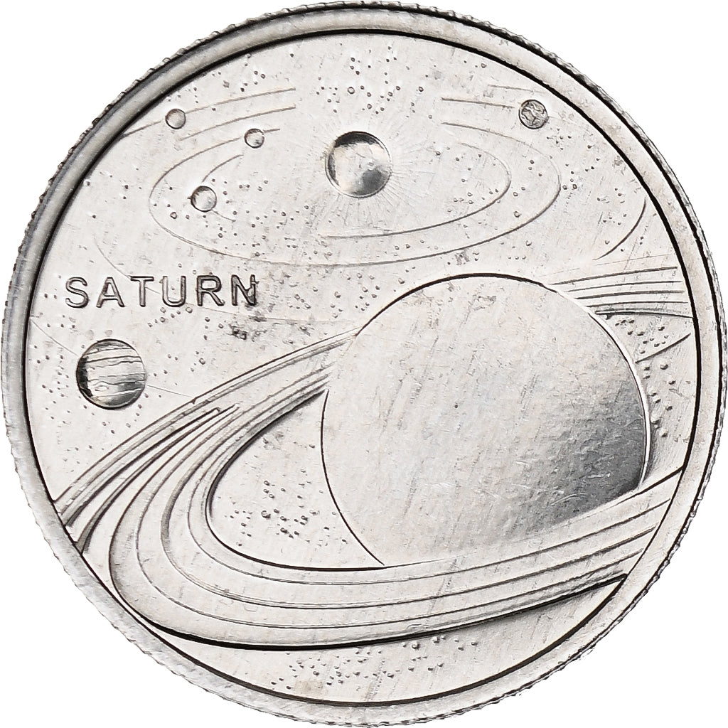 Turquia, Kurus, Saturn, 2022, Istanbul, Alumínio, MS(63)