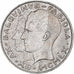 Bélgica, 50 Francs, 50 Frank, 1960, Brussels, Prata, AU(55-58), KM:152.1