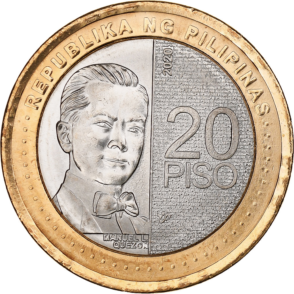 Philippines, 20 Piso, 2020, Bi-Metallic, MS(63)