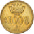 México, 1000 Pesos, 1991, Mexico City, Pattern, Bronze, MS(63), KM:Pn249