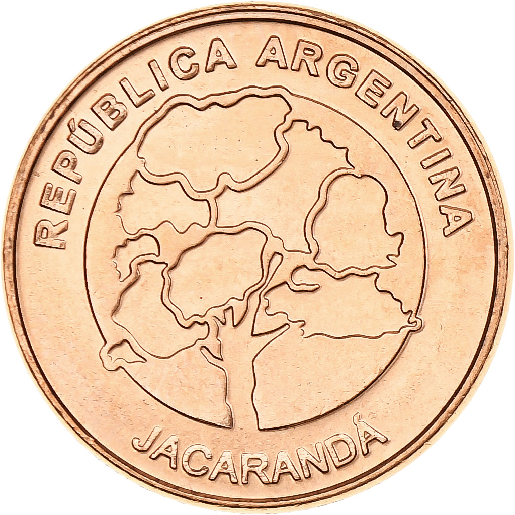 Argentinië, Peso, 2017, Buenos Aires, Copper Plated Steel, UNC-