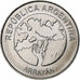 Argentina, 5 Pesos, 2017, Buenos Aires, Aço Niquelado, MS(63)