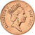 Fiji, Elizabeth II, 2 Cents, 2001, Copper Plated Zinc, UNC-, KM:50a