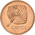 Fiji, Elizabeth II, 2 Cents, 2001, Cobre chapado en cinc, SC, KM:50a