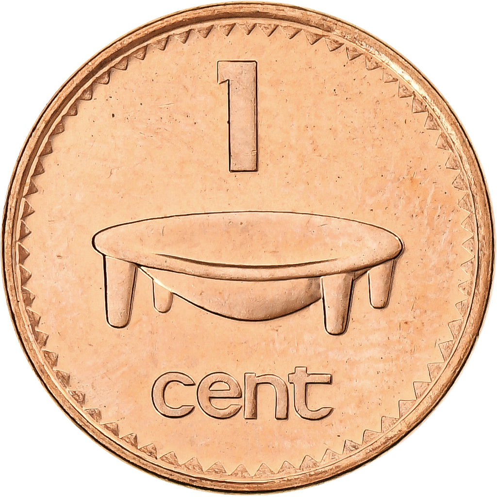 Fiji, Elizabeth II, Cent, 2006, Royal Canadian Mint, Copper Plated Steel, UNC-