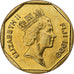 Fiji, Elizabeth II, Dollar, 1999, Aluminum-Bronze, MS(63), KM:73