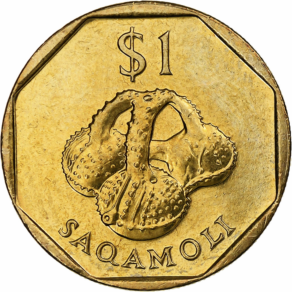 Fiji, Elizabeth II, Dollar, 1999, Aluminum-Bronze, MS(63), KM:73