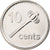 Fiji, Elizabeth II, 10 Cents, 2009, Nickel plated steel, UNZ, KM:120