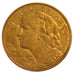 Switzerland, 10 Francs, 1913, Bern, KM #36, AU(50-53), Gold, 3.20
