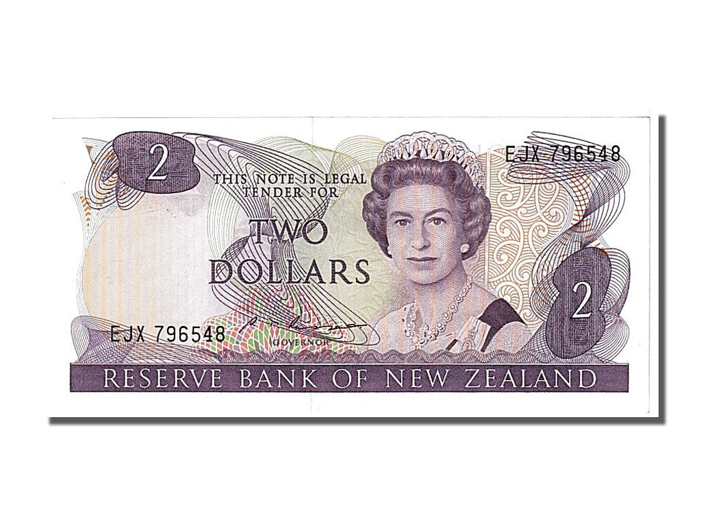Banknote, New Zealand, 2 Dollars, 1985, UNC(65-70)