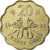 Hong Kong, 20 Cents, 1997, Níquel-Latão, AU(55-58), KM:73
