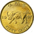 Hong Kong, 50 Cents, 1997, Brass plated steel, MS(63), KM:74