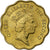 Hong Kong, Elizabeth II, 20 Cents, 1990, Níquel-Latão, MS(63), KM:59