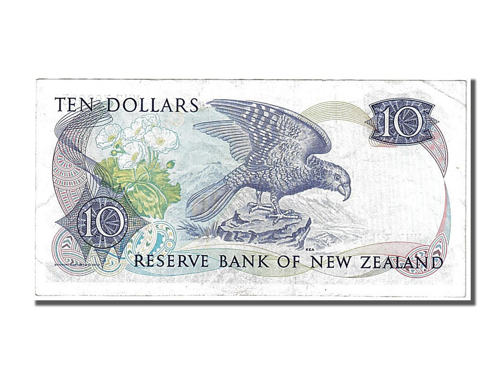New Zealand, 10 Dollars, 1985, KM #172b, EF(40-45), NMZ