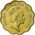 Hong Kong, Elizabeth II, 20 Cents, 1990, Nickel-brass, MS(63), KM:59
