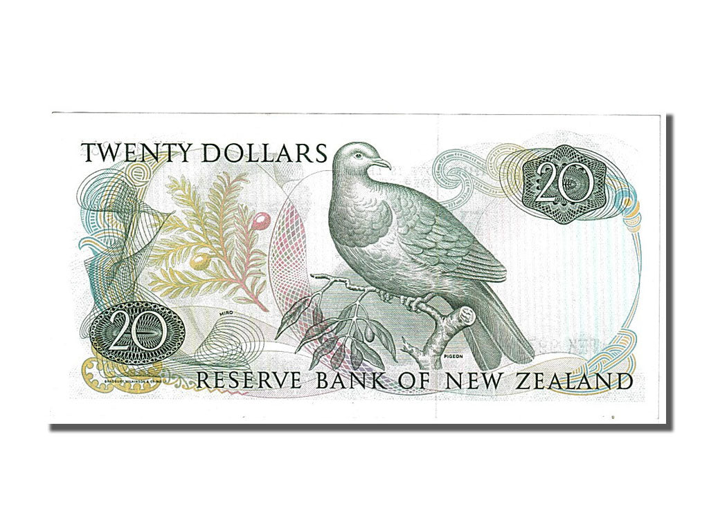 New Zealand, 20 Dollars, 1985, KM #173b, UNC(65-70), TEK