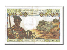 Mali, 500 Francs, 1973, KM #12c, AU(55-58), B