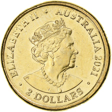Australia, 2 Dollars, Ambulance, 2021, Aluminum-Bronze, MS(63)