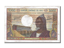 Mali, 1000 Francs, 1970, KM #13d, AU(55-58), X
