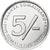 Somalilandia, 5 Shillings, 2002, Aluminio, SC, KM:4