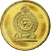 Sri Lanka, Rupee, 2008, Brass plated steel, SPL, KM:136.3