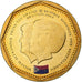 Netherlands Antilles, 5 Gulden, 2013, Utrecht, Bronze Plated Steel, MS(63)