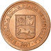 Venezuela, 5 Centimos, 2007, Maracay, Cuivre plaqué acier, SPL, KM:88