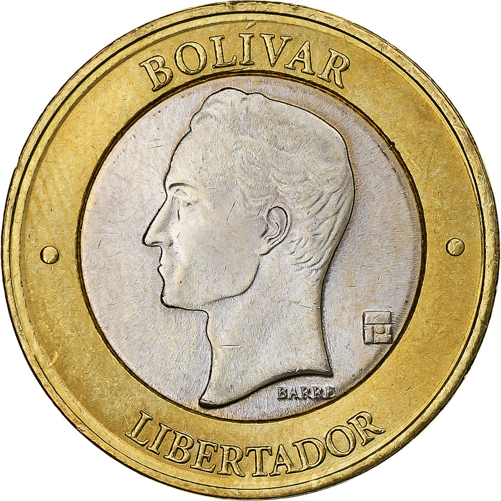 Venezuela, 1000 Bolivares, 2005, Maracay, Bi-Metallic, MS(63)