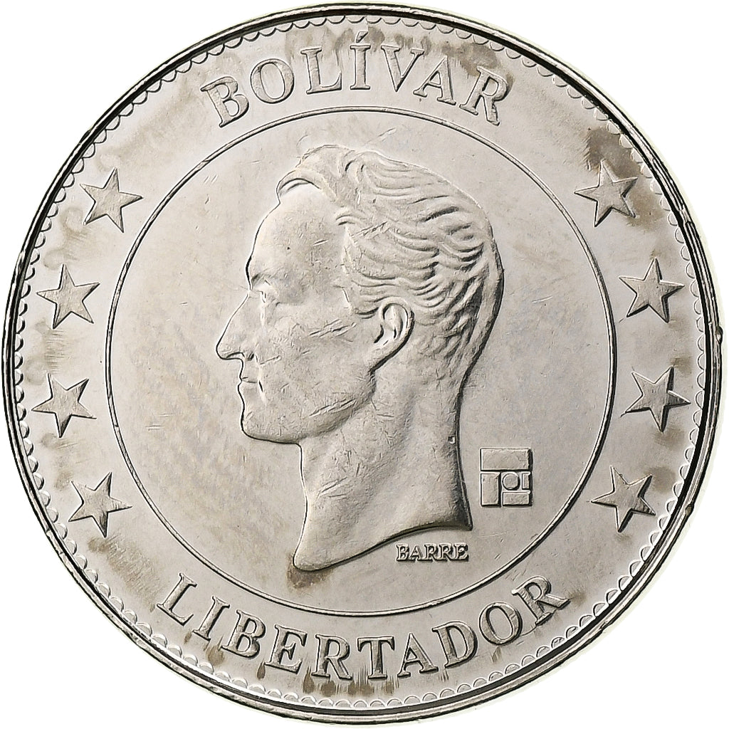 Venezuela, 50 Centimos, 2018, Maracay, Nickel plaqué acier, SPL